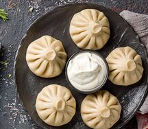 Хинкали с телятиной