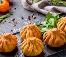 Хинкали Жареные Микс