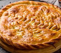 Пирог с Морепродуктами