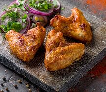 Хрустящие куриные крылышки