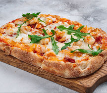 Римская пицца с креветками