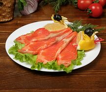 Семга слабосоленая