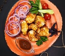 Шашлык из куриной грудки