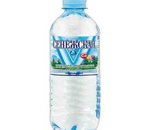 Вода Сенежская газированная