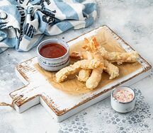 Жареная креветка
