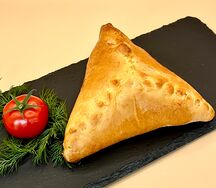 Расстегай с грибами и картофелем