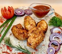 Шашлык из грудки индейки