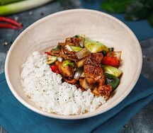 Курица в перечном соусе