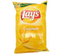 Чипсы Lays Соль