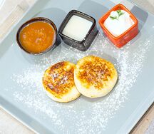 Сырники с топпингом