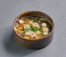 Суп мисо с лососем