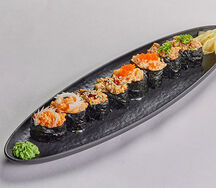 Ролл Гункан креветки спайси