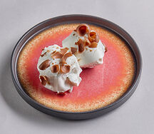 Белый профитроль