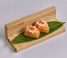 Ролл Криспи райс лосось-гребешок