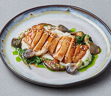 Курица терияки с шиитаке