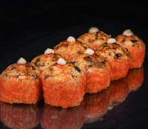 Ролл с угрем в меде