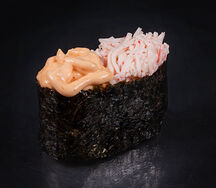 Суши с крабом острый