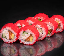 Ролл Калифорния с лососем