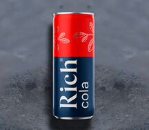 Напиток Rich Cola газированный