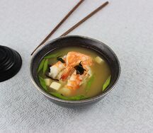 Мисо-суп с креветками