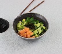 Поке с креветками