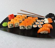 Сет Много лосося