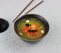 Мисо-суп с лососем