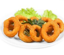 Луковые кольца в кляре