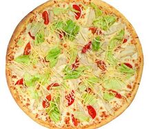 Пицца Цезарь с курицей