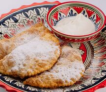 Чебуреки с вишней