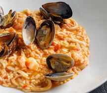 Ризотто с морепродуктами