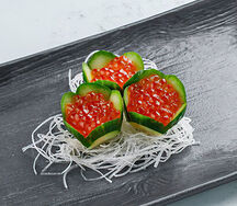 Сашими Красная икра