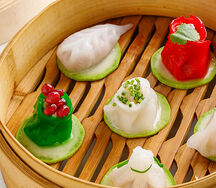 Димсамы с цыпленком