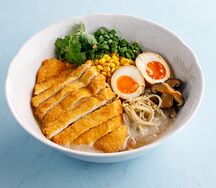 Рамен с цыпленком кацу