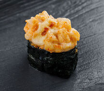 Запеченные суши Гребешок