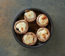 Грибы с сулугуни