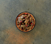 Баранина с зернами граната