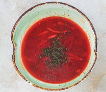 Борщ по-купечески