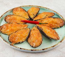 Мидии запечённые