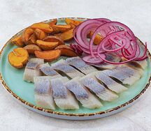 Сельдь с картофелем