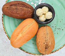 Корзина выпечного хлеба