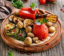 Картофель на гриле