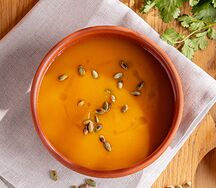 Крем-суп из тыквы 