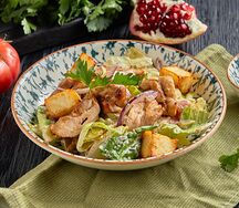 Грузинский салат с цыплёнком