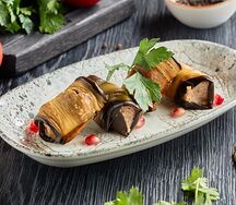 Баклажаны с орехами по-грузински