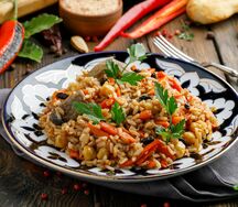 Плов праздничный с бараниной