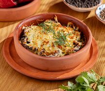 Запеченные шампиньоны 