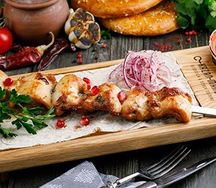 Шашлык из куриного бедра