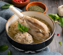 Суп из баранины с кюфтой