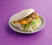 С хрустящей треской и лаймовым айоли